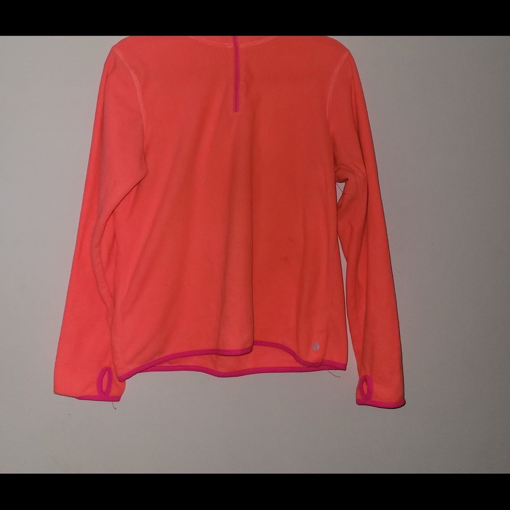 Xersion Girls size XXL neon fleece pullover